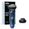Image 1 : Braun Series 6 SensoFlex Electric Shaver with SmartCare Center
