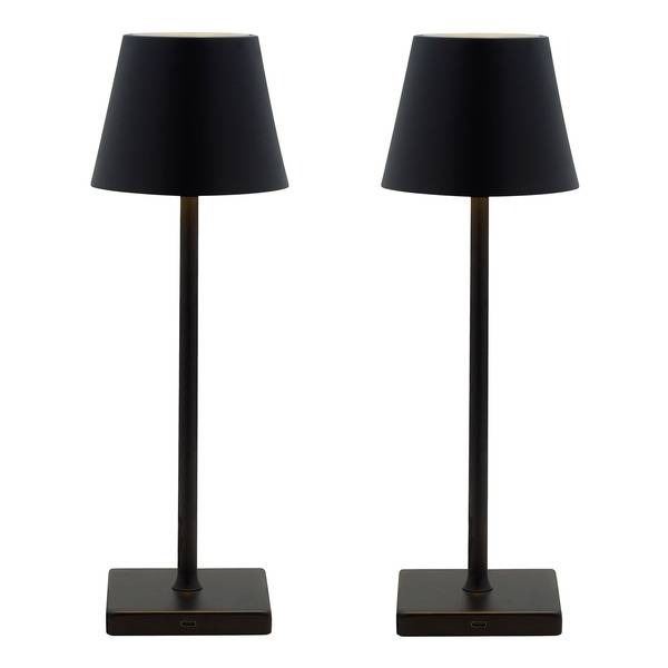 Mikasa Set of 2 Touch Control Rechargeable LED Lamps