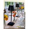 Image 2 : Mikasa Set of 2 Touch Control Rechargeable LED Lamps
