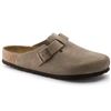 Image 1 : Aquatherm Suede Clog Sabots - Size 7 - Comfort Foot Bed