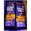Image 1 : 12 Cadbury Dairy Milk Crunchie Bars, 90g Each