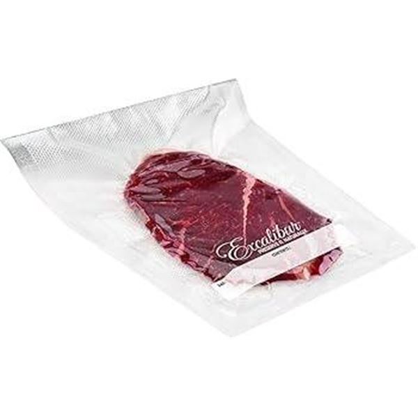 Excalibur EVB-812-100 Pre-Cut Vacuum Sealer Bags 8 x 12 Inch Pack of 100