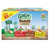 Image 1 : GoGo squeeZ Organic Applesauce, 2 x 28 Pouches