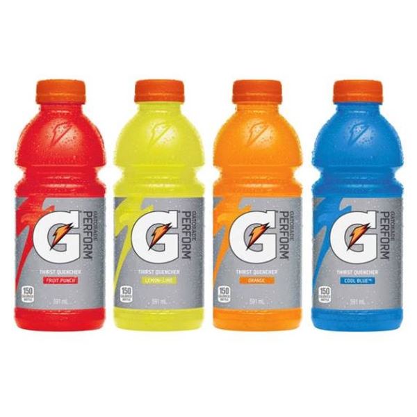 Gatorade 28-Pack of 591 mL Bottles with Assorted Flavors