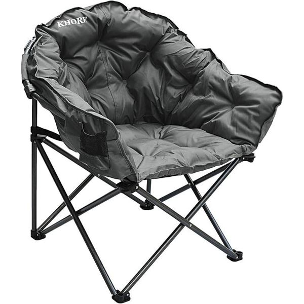 Lot of 2 Folding Chairs with Carry Cases, used