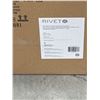 Image 3 : Rivet Mid-Century Ceramic Planter With Iron Stand