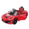 Image 1 : Red Ferrari Kids Electric Ride-On Car with Charger and Steering Controls