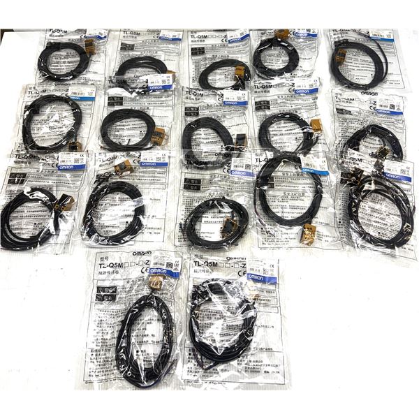 Lot of (17) Omron #TL-Q5MC1-Z Proximity Switches