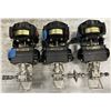 Image 1 : (3) Techmatic #DFS063-SR10-M-P Pneumatic Valve Actuators w/#ALS-400M2 Mechanical Switches