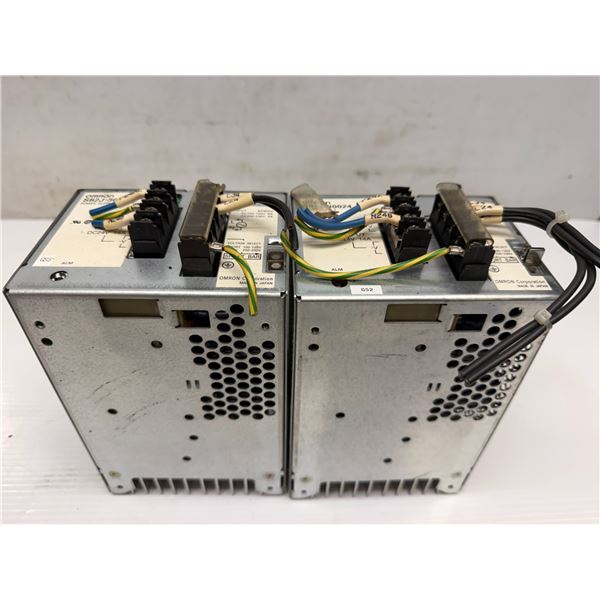 (2) Omron #S82J-30024 Power Supplies