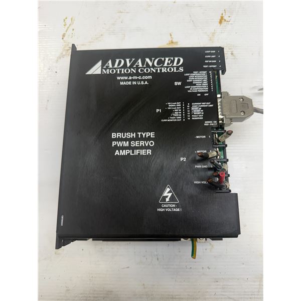 Advanced Motion Controls #BRUSH TYPE PWM Servo Amplifier 100A25