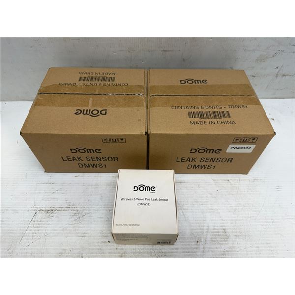 Lot of (13) DOME #DMWS1 Leak Sensors