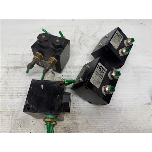 Lot of (4) NGT #D6COM Check Valves