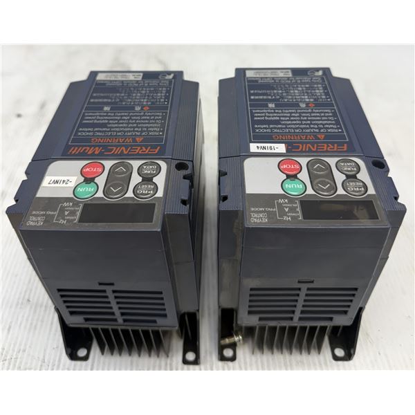 (2) Fuji Electric #FRN0.75E1S-2J
