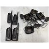 Image 2 : (4) Motorola #RDU2020 Radios w/ Charging Bases