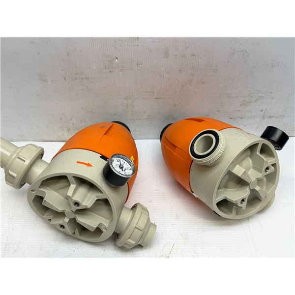 Lot of (2) George Fischer #TYP 586 167586505 D40DN32 PP-H EPDM