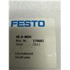 Image 2 : (4) Festo #HE-D-MIDI / #170682