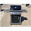 Image 1 : WEBER SPIRIT THREE-BURNER GRILL WITH PROPANE TANK - WORKS!