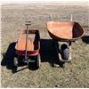 Image 1 : WHEELBARROW AND WAGON