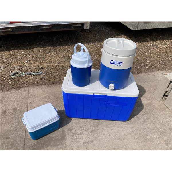 COLEMAN COOLERS AND WATER COOLERS