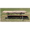 Image 1 : LONG PICNIC TABLE