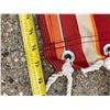 Image 4 : TROPICAL ORANGE STRIPE FABRIC HAMMOCK
