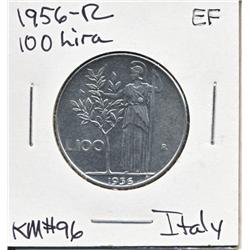1956-R ITALY 100 LIRA-NICE XF