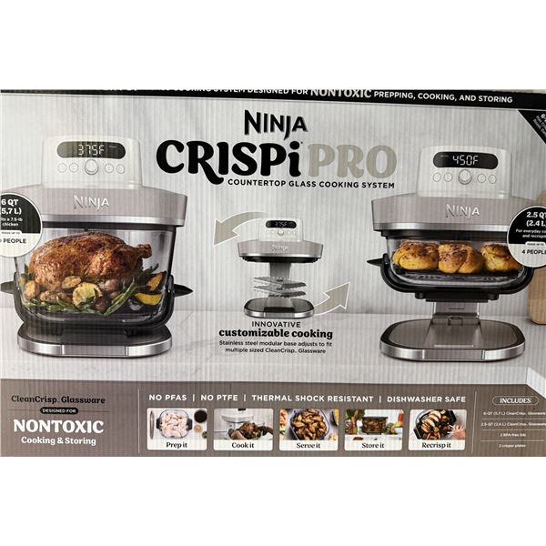Ninja Crispi Pro AirFryer Model AS101CYG