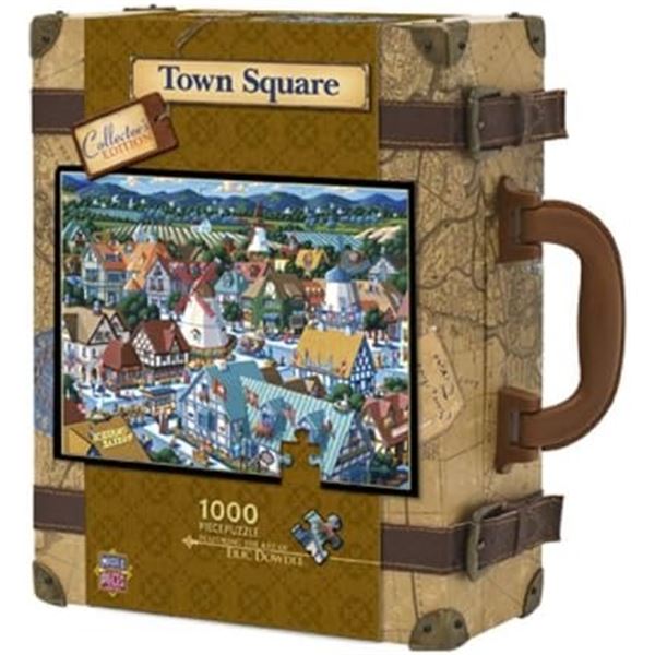 1000 Piece Puzzle - Town Square Collector's Edition