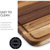 Image 2 : Cole & Mason England Berden Acacia Wood Carving & Chopping Board