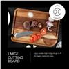 Image 3 : Cole & Mason England Berden Acacia Wood Carving & Chopping Board