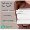 Image 3 : Queen Size 4 Piece Sheet Set