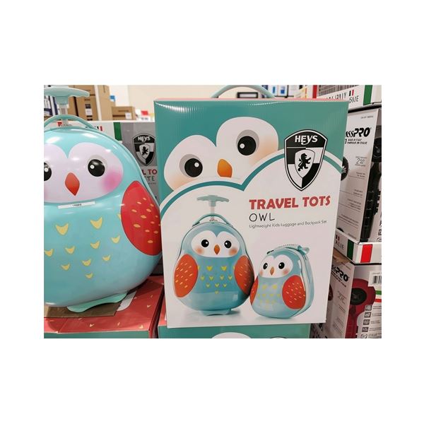 Travel Tots Kids Luggage - Owl