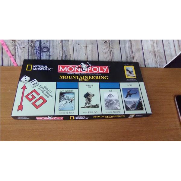 Monopoly - Mountaineering Edition!