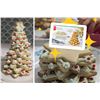 Image 1 : Bake & Build Festive Tree Cookie Cutter & Baking Sheet Set