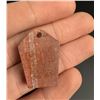 Image 2 : Indian Catlinite Pipestone Masonic Pendant