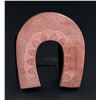 Image 2 : Native American Catlinite Pipestone Horseshoe