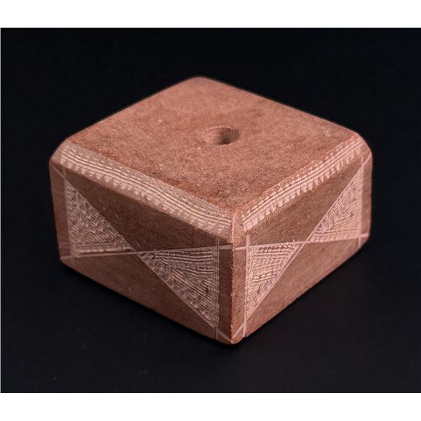 Native American Catlinite Pipestone Pen Holder