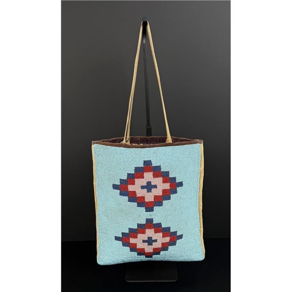 Plateau Native American Indian Beaded Bag