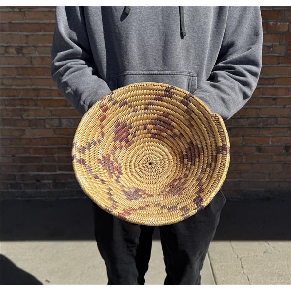 Mescalero Apache Native American Indian Basket
