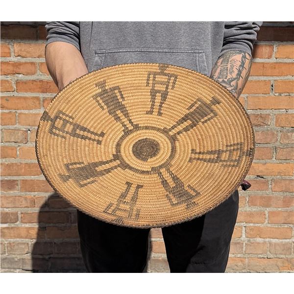 Large Pima Figural Native American Indian Basket