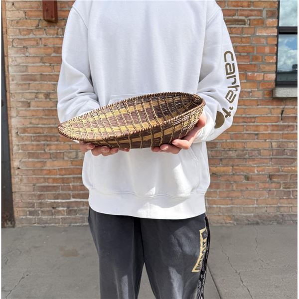 Mono Native American Indian Winnowing Basket