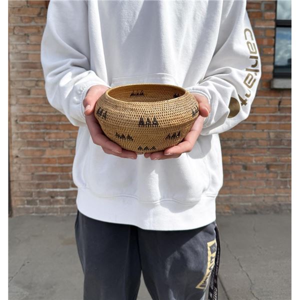 California Washoe Native American Indian Basket