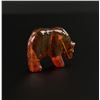 Image 3 : Andres Quandelacy Zuni Carved Amber Bear Fetish