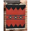 Image 1 : Mexican Navajo Indian Pattern Blanket Rug