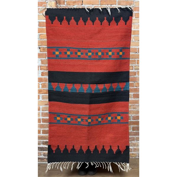 Mexican Navajo Indian Pattern Blanket Rug