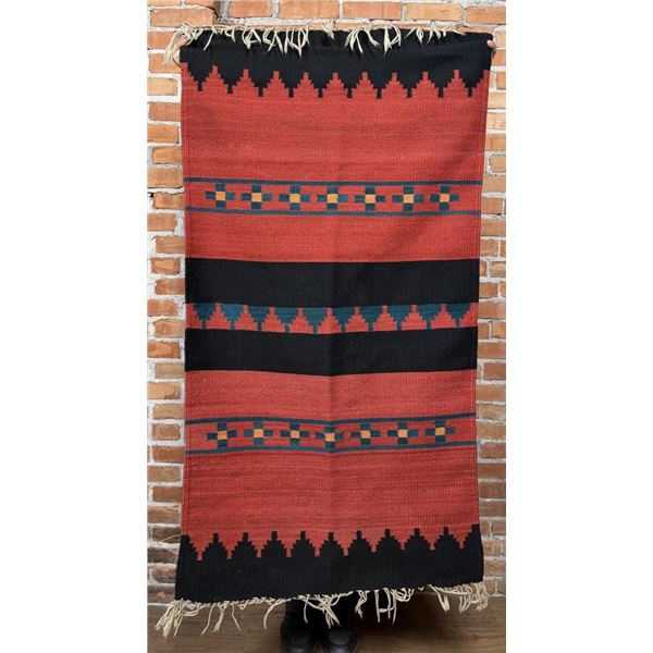 Mexican Navajo Indian Pattern Blanket Rug