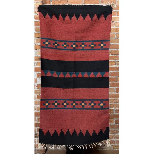 Mexican Navajo Indian Pattern Blanket Rug