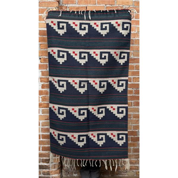 Mexican Navajo Indian Pattern Blanket Rug