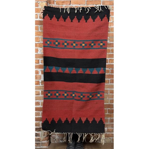 Mexican Navajo Indian Pattern Blanket Rug